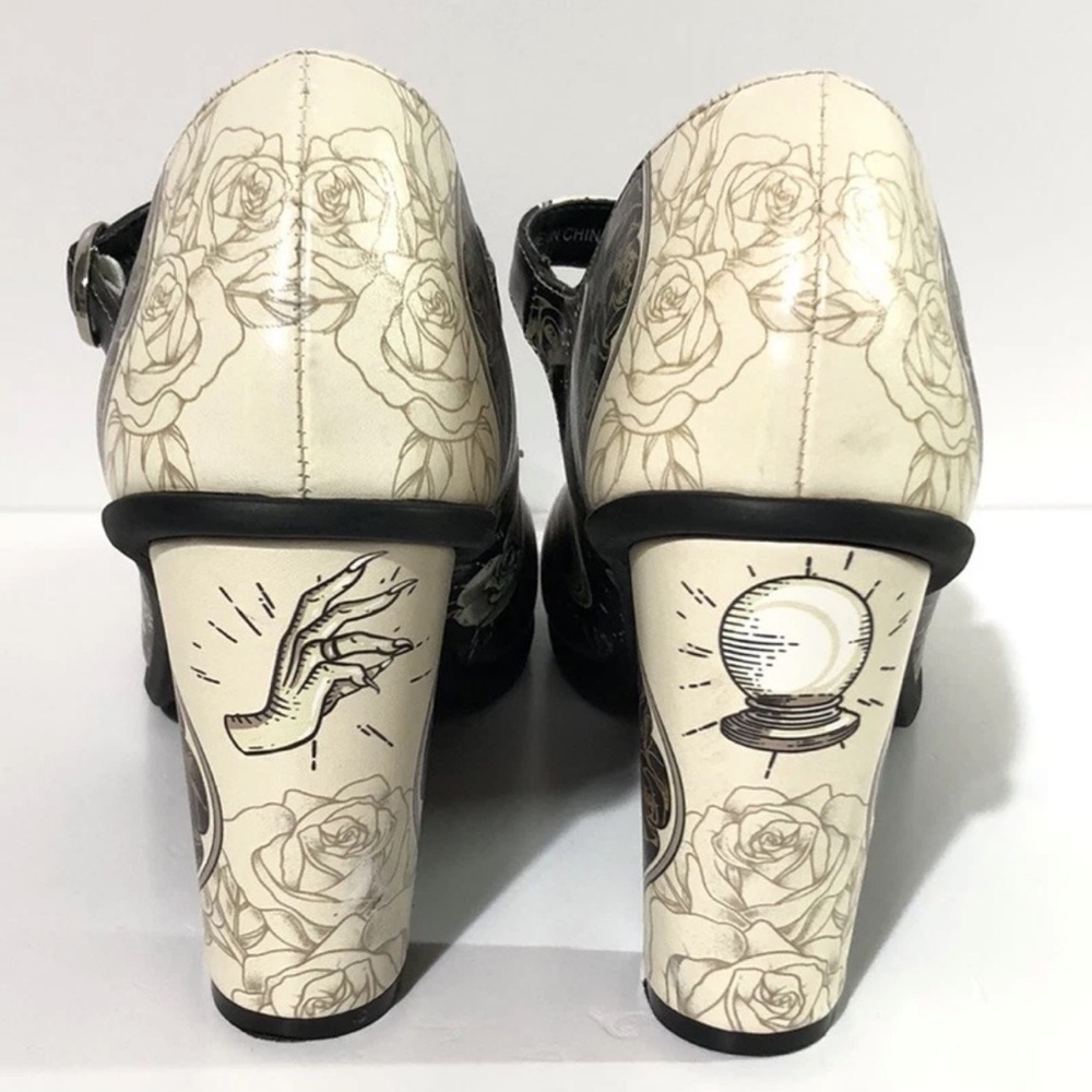 Hot Chocolate Women’s Design Esoteric High Heeled Mary Jane Shoes Pumps - Picture 7 of 10